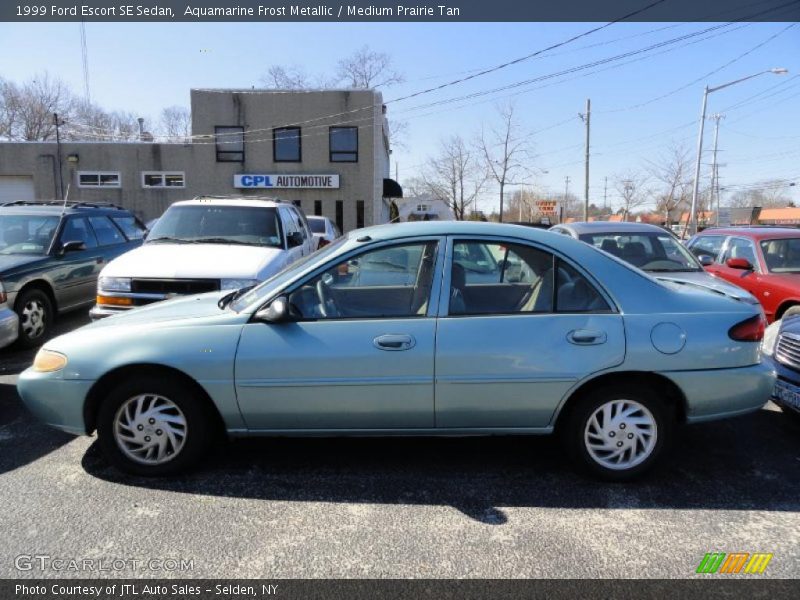  1999 Escort SE Sedan Aquamarine Frost Metallic