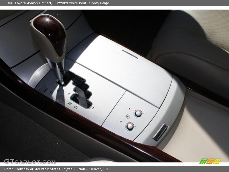 Blizzard White Pearl / Ivory Beige 2008 Toyota Avalon Limited