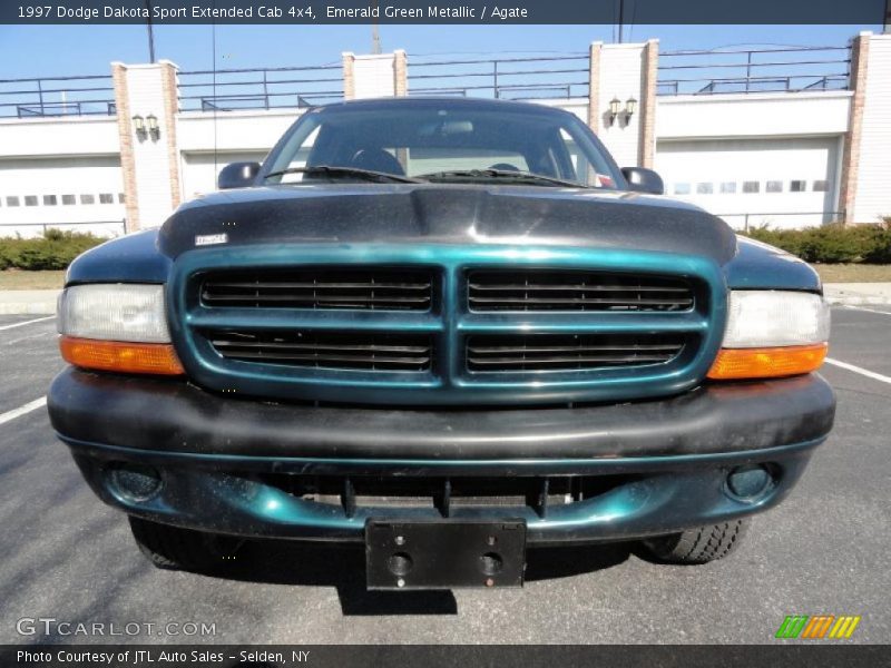 Emerald Green Metallic / Agate 1997 Dodge Dakota Sport Extended Cab 4x4