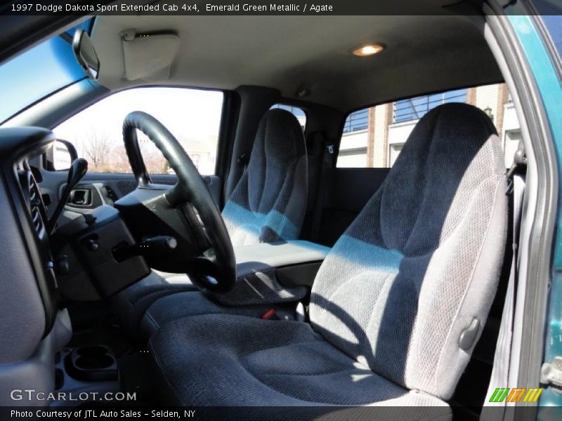 Emerald Green Metallic / Agate 1997 Dodge Dakota Sport Extended Cab 4x4