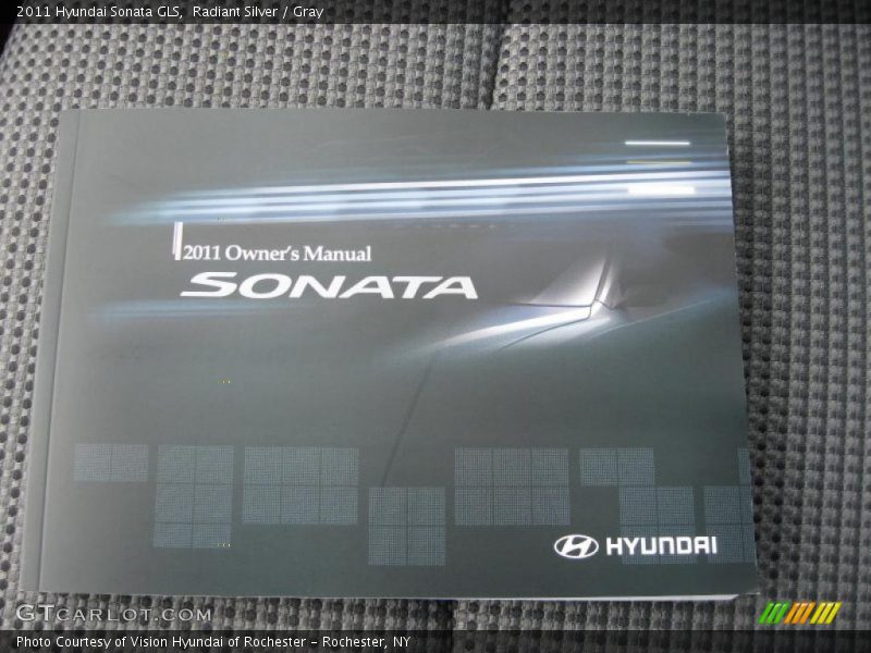 Radiant Silver / Gray 2011 Hyundai Sonata GLS