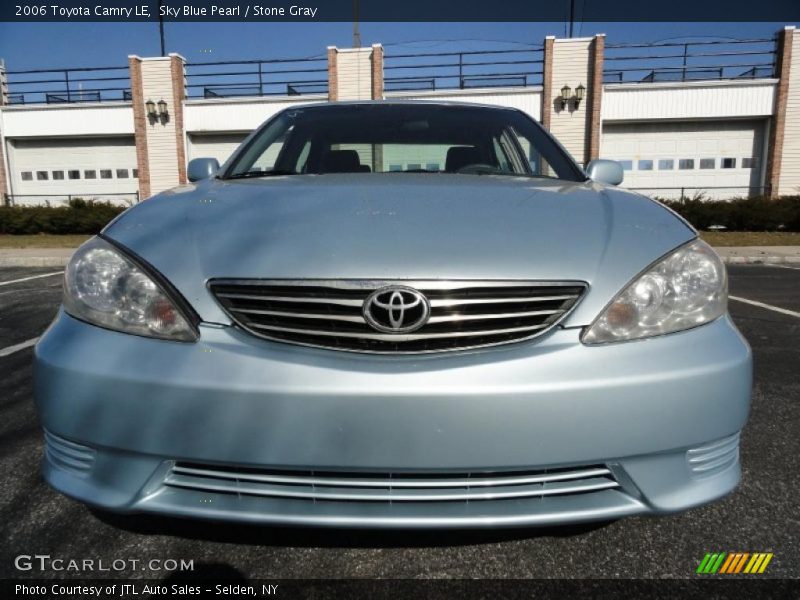 Sky Blue Pearl / Stone Gray 2006 Toyota Camry LE
