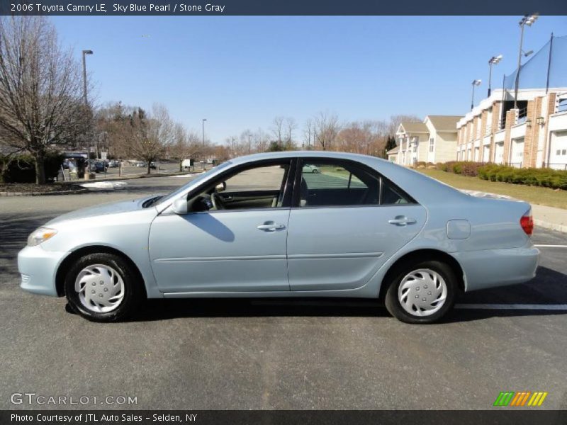 Sky Blue Pearl / Stone Gray 2006 Toyota Camry LE