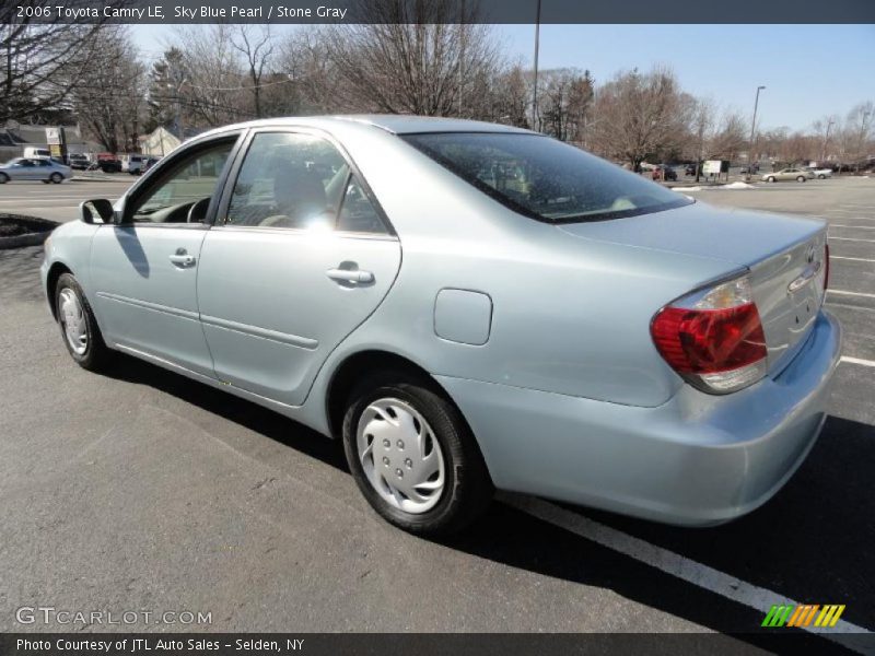 Sky Blue Pearl / Stone Gray 2006 Toyota Camry LE