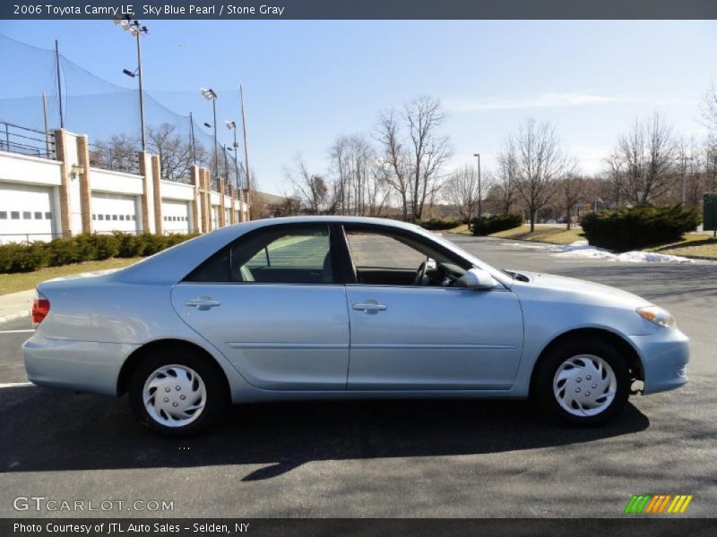 Sky Blue Pearl / Stone Gray 2006 Toyota Camry LE