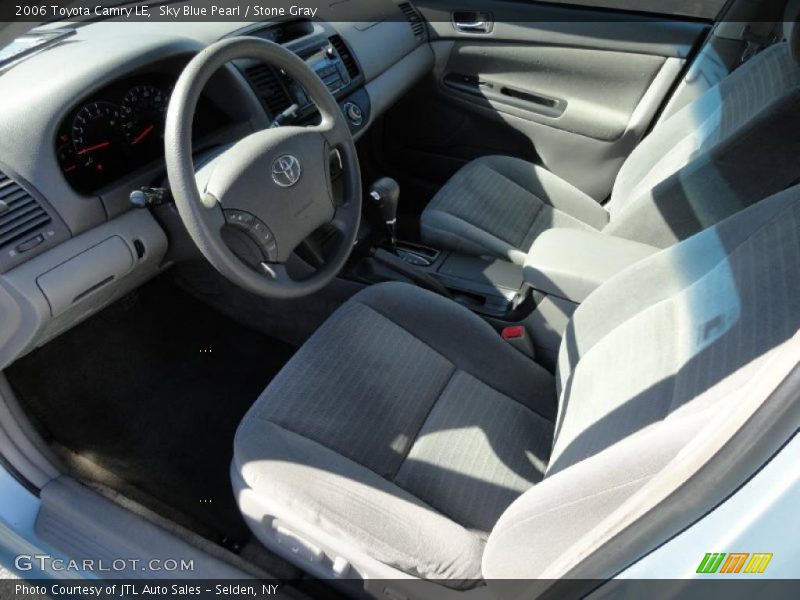 Sky Blue Pearl / Stone Gray 2006 Toyota Camry LE