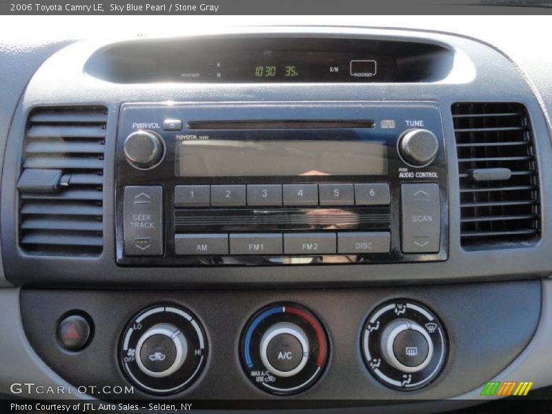 Sky Blue Pearl / Stone Gray 2006 Toyota Camry LE