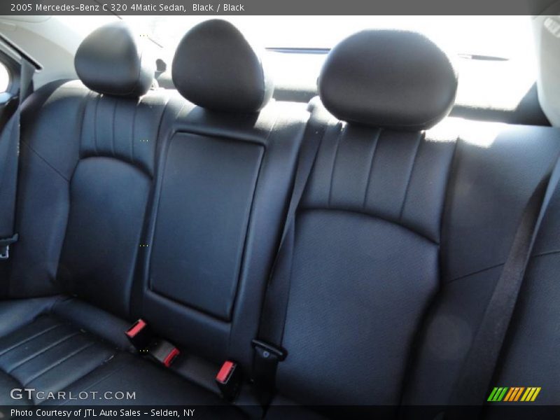 Black / Black 2005 Mercedes-Benz C 320 4Matic Sedan