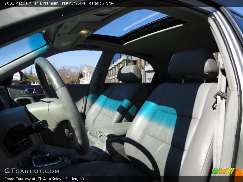 Platinum Silver Metallic / Gray 2001 Mazda Millenia Premium