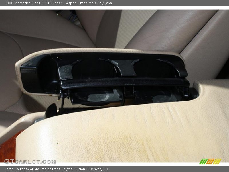 Aspen Green Metallic / Java 2000 Mercedes-Benz S 430 Sedan
