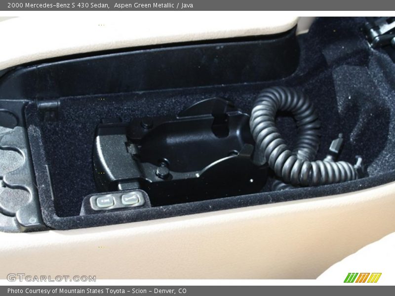 Aspen Green Metallic / Java 2000 Mercedes-Benz S 430 Sedan