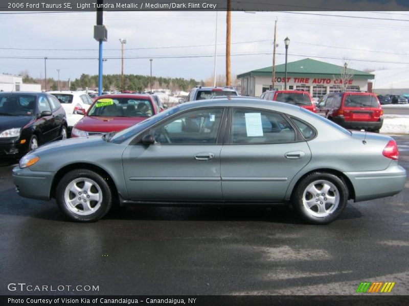 Light Tundra Metallic / Medium/Dark Flint Grey 2006 Ford Taurus SE