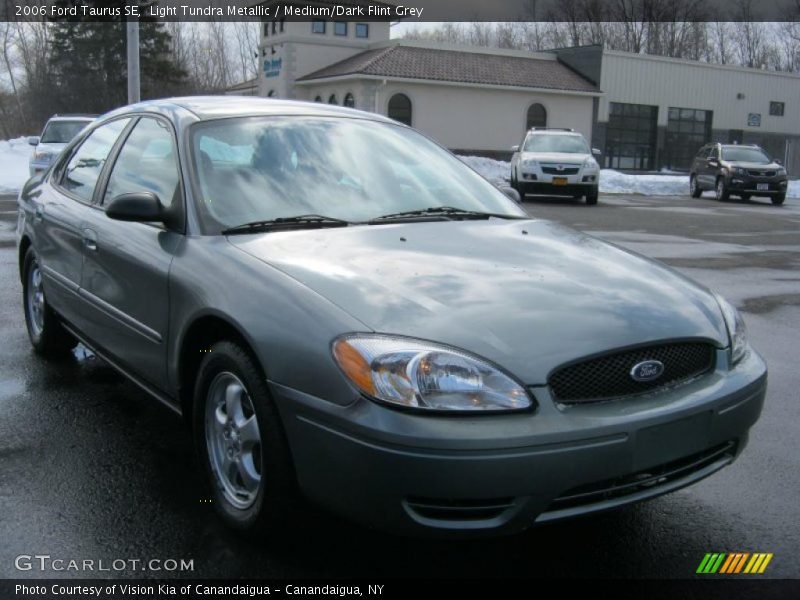 Light Tundra Metallic / Medium/Dark Flint Grey 2006 Ford Taurus SE