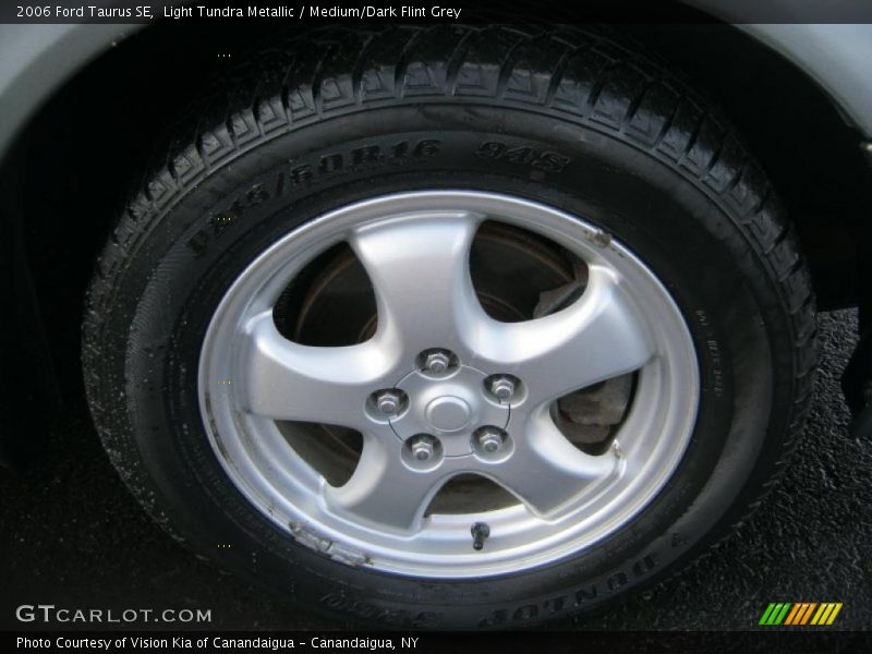 Light Tundra Metallic / Medium/Dark Flint Grey 2006 Ford Taurus SE