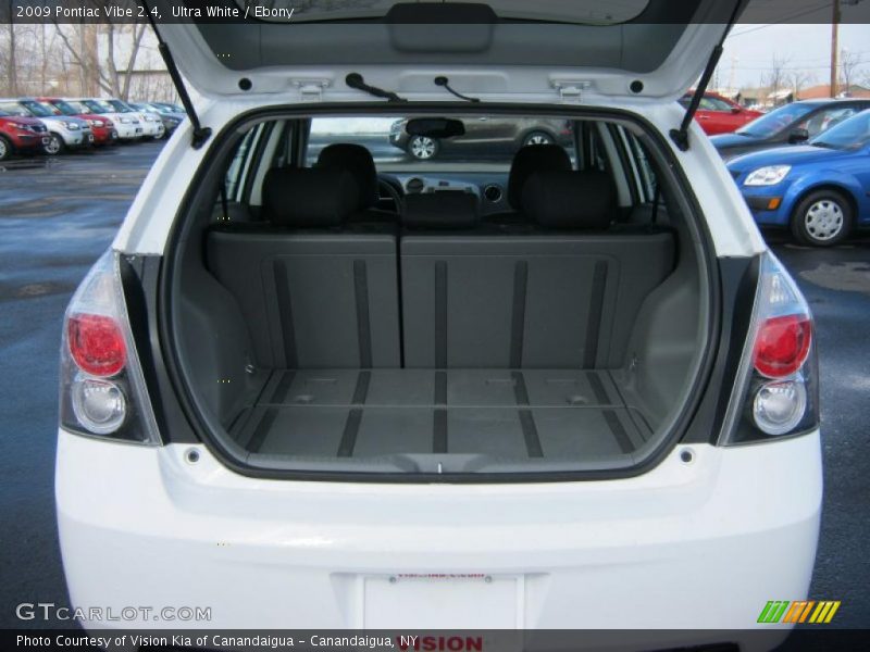 Ultra White / Ebony 2009 Pontiac Vibe 2.4