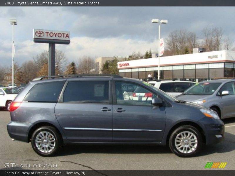 Slate Metallic / Stone 2008 Toyota Sienna Limited AWD