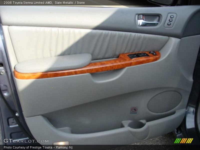 Slate Metallic / Stone 2008 Toyota Sienna Limited AWD