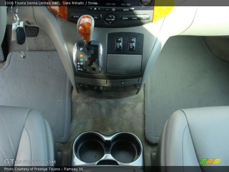 Slate Metallic / Stone 2008 Toyota Sienna Limited AWD