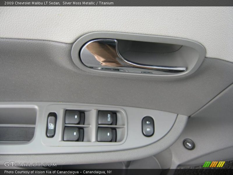 Silver Moss Metallic / Titanium 2009 Chevrolet Malibu LT Sedan