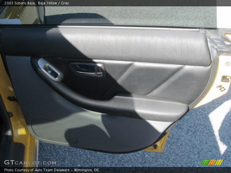 Baja Yellow / Gray 2003 Subaru Baja