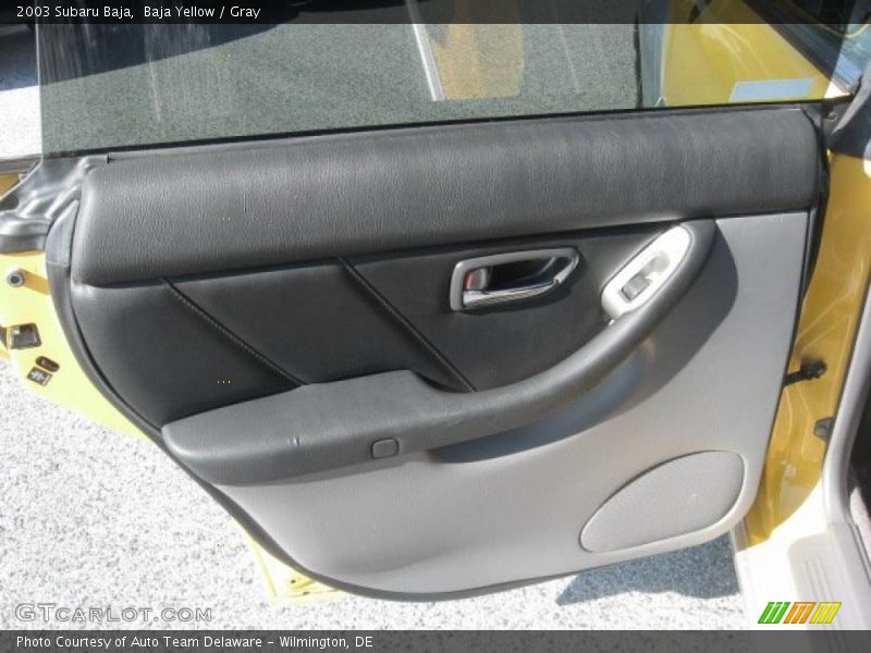 Baja Yellow / Gray 2003 Subaru Baja