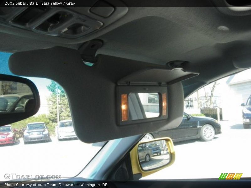 Baja Yellow / Gray 2003 Subaru Baja