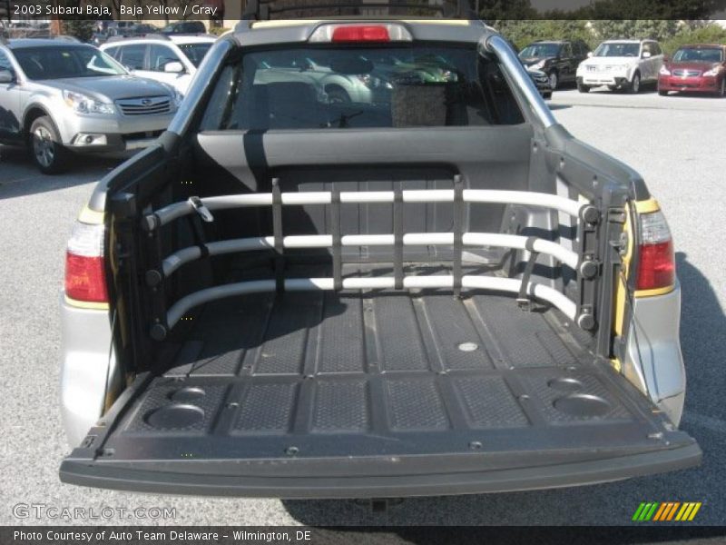 Baja Yellow / Gray 2003 Subaru Baja