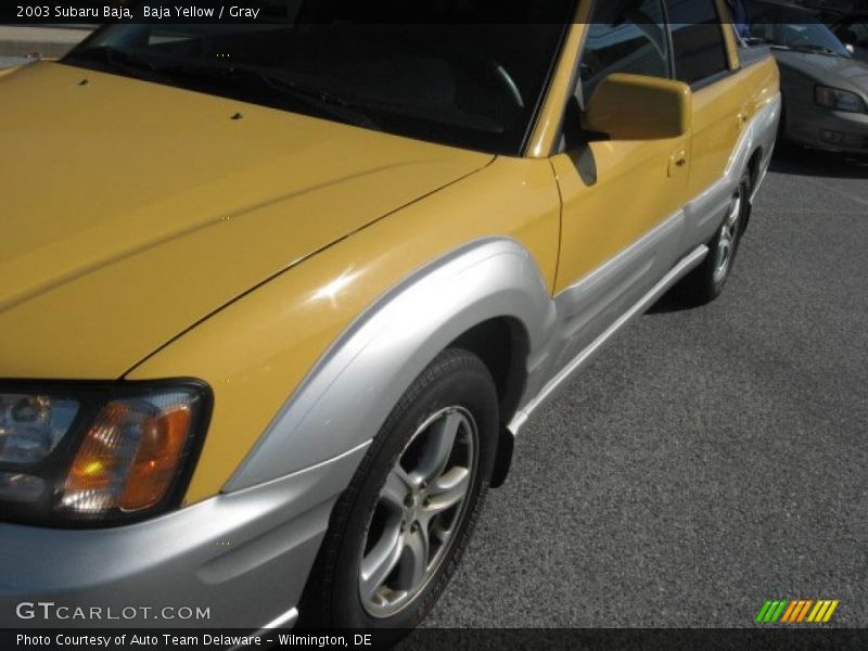 Baja Yellow / Gray 2003 Subaru Baja