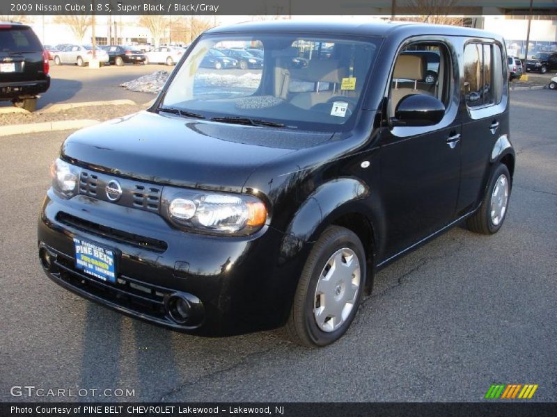 Super Black / Black/Gray 2009 Nissan Cube 1.8 S
