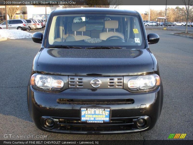 Super Black / Black/Gray 2009 Nissan Cube 1.8 S