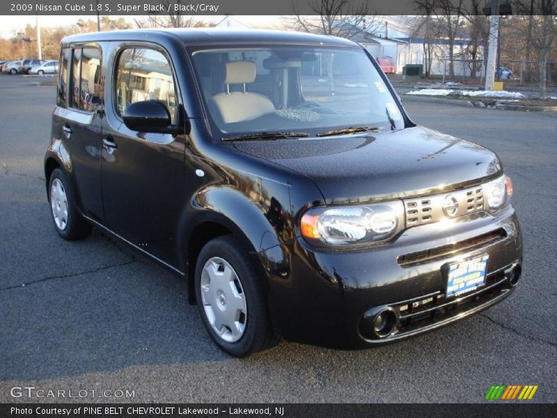 Super Black / Black/Gray 2009 Nissan Cube 1.8 S