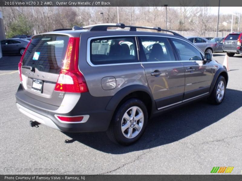 Oyster Grey Metallic / Off Black 2010 Volvo XC70 3.2 AWD