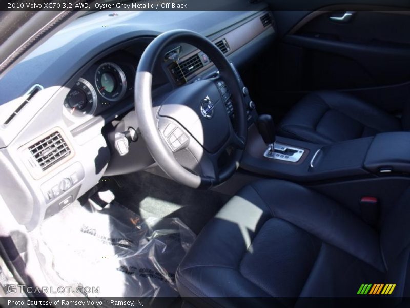 Oyster Grey Metallic / Off Black 2010 Volvo XC70 3.2 AWD
