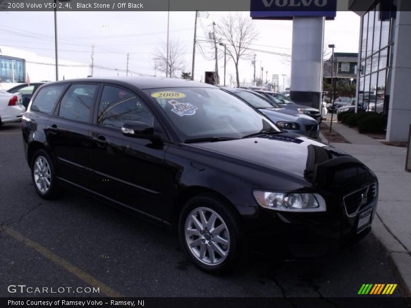 Black Stone / Off Black 2008 Volvo V50 2.4i