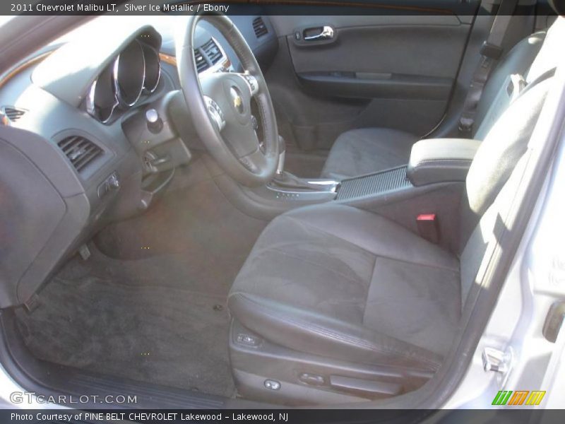 Silver Ice Metallic / Ebony 2011 Chevrolet Malibu LT