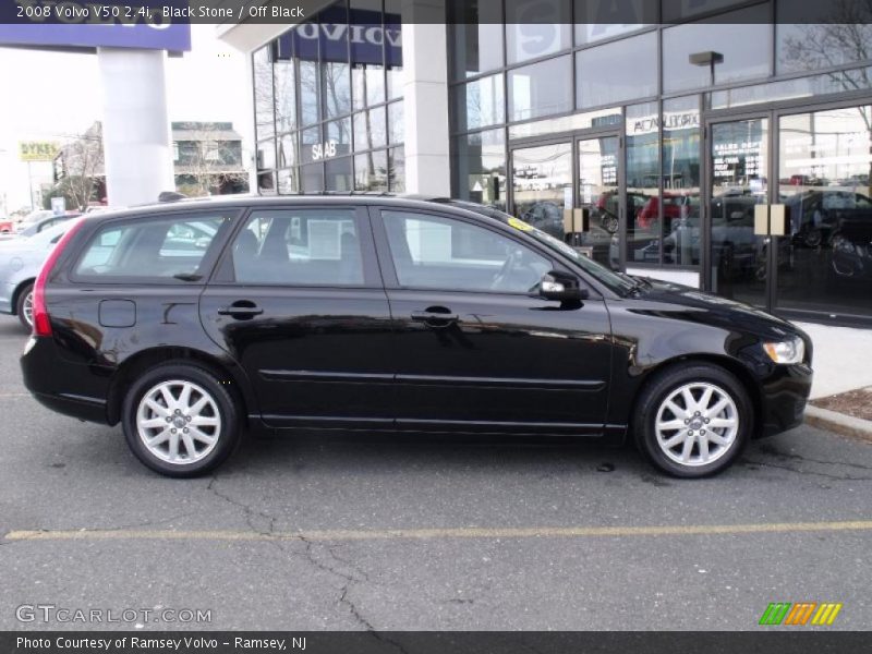 Black Stone / Off Black 2008 Volvo V50 2.4i