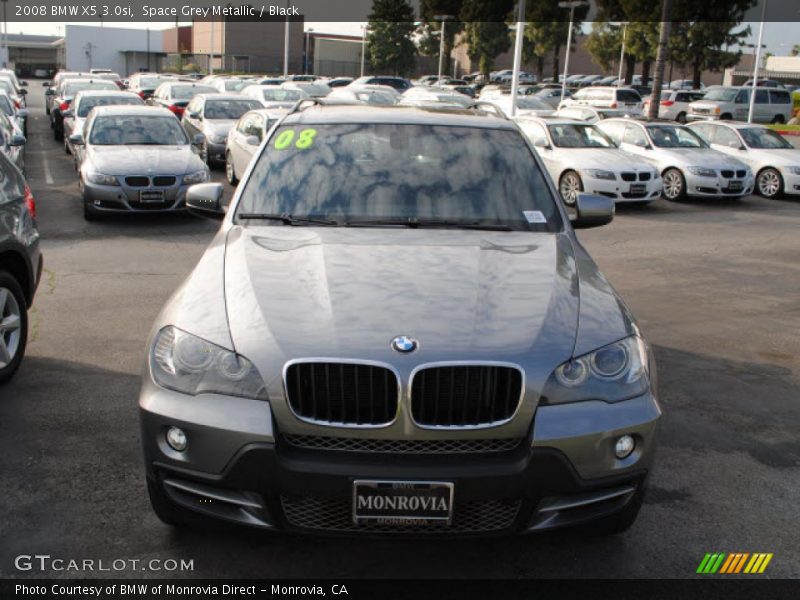 Space Grey Metallic / Black 2008 BMW X5 3.0si