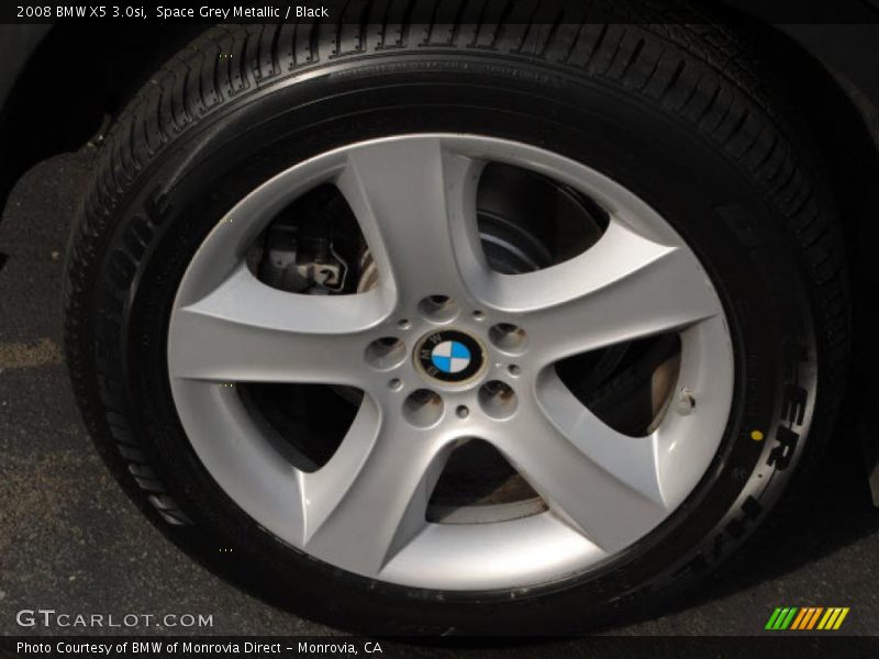 Space Grey Metallic / Black 2008 BMW X5 3.0si