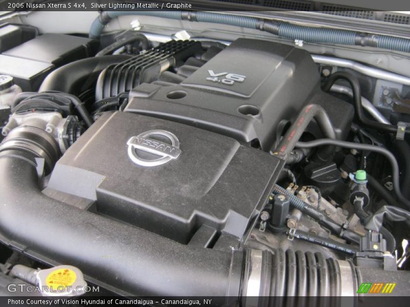 Silver Lightning Metallic / Graphite 2006 Nissan Xterra S 4x4