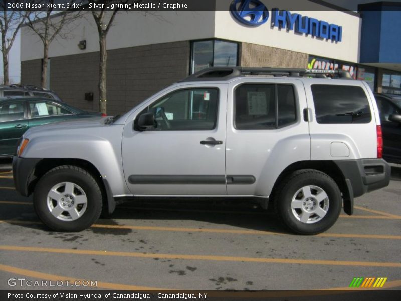 Silver Lightning Metallic / Graphite 2006 Nissan Xterra S 4x4