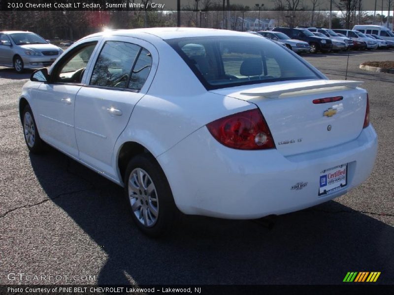 Summit White / Gray 2010 Chevrolet Cobalt LT Sedan