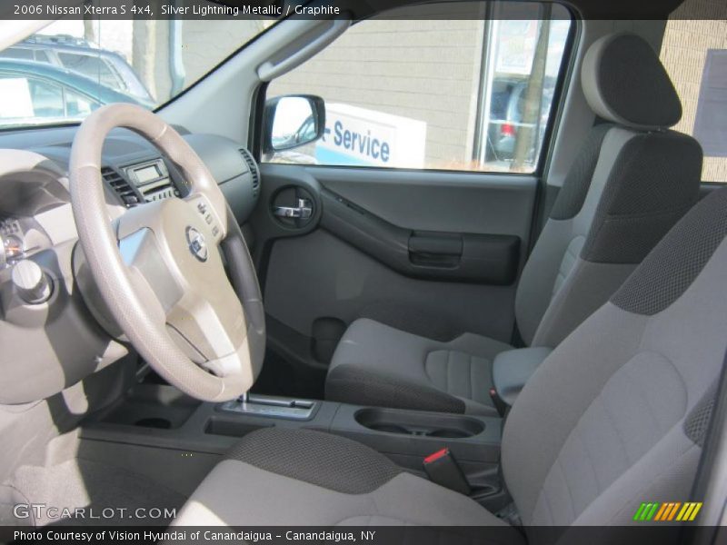 Silver Lightning Metallic / Graphite 2006 Nissan Xterra S 4x4