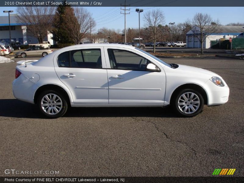 Summit White / Gray 2010 Chevrolet Cobalt LT Sedan
