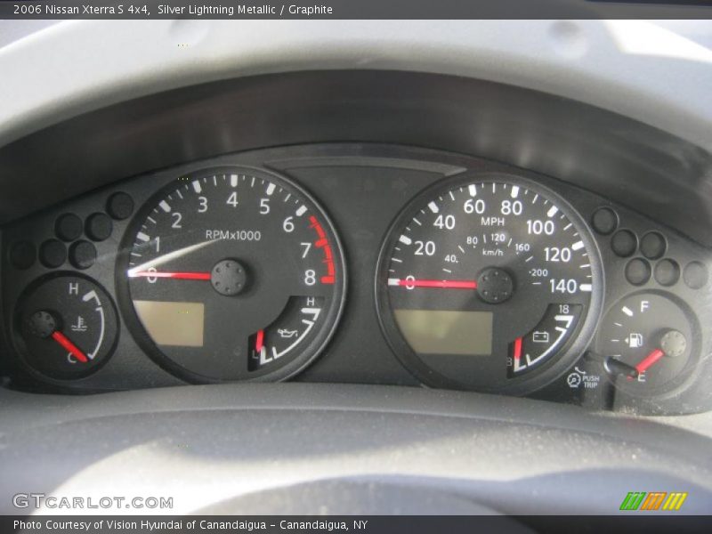Silver Lightning Metallic / Graphite 2006 Nissan Xterra S 4x4
