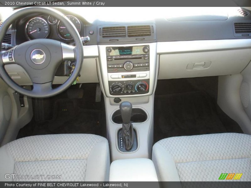 Summit White / Gray 2010 Chevrolet Cobalt LT Sedan