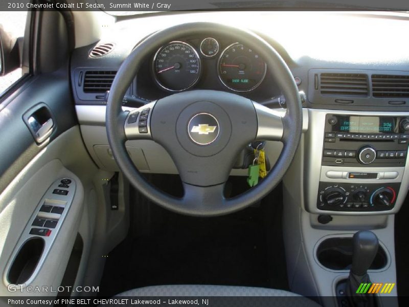 Summit White / Gray 2010 Chevrolet Cobalt LT Sedan