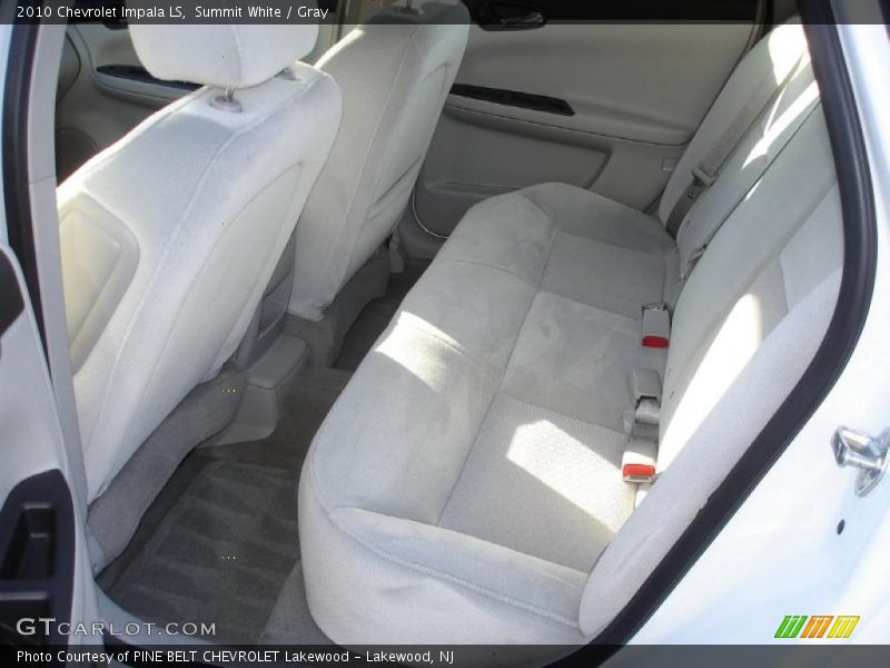 Summit White / Gray 2010 Chevrolet Impala LS