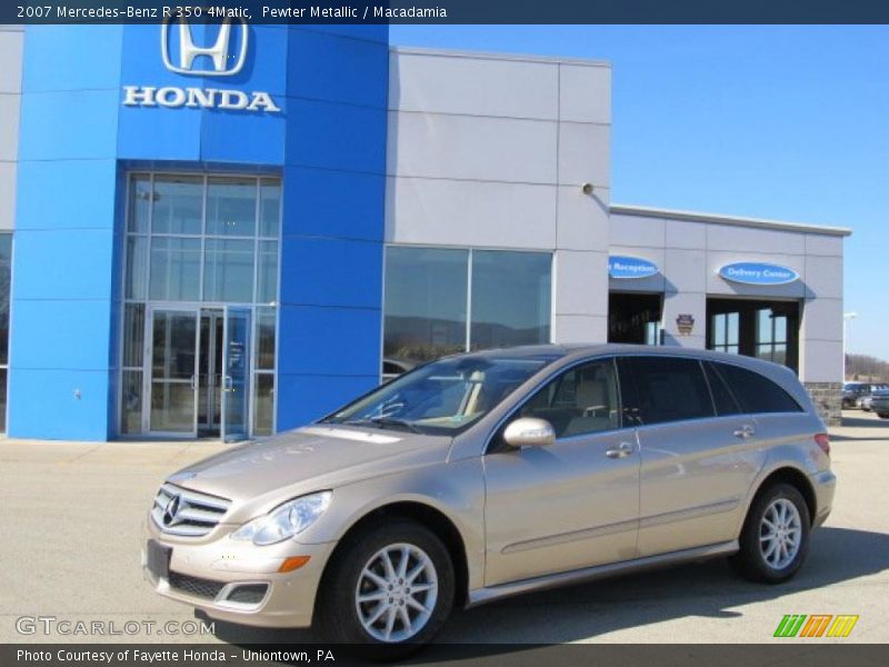 Pewter Metallic / Macadamia 2007 Mercedes-Benz R 350 4Matic