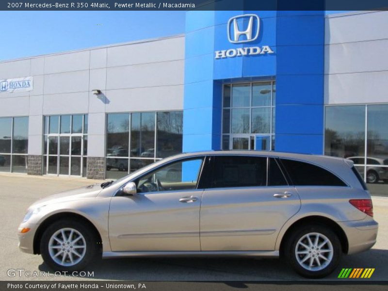 Pewter Metallic / Macadamia 2007 Mercedes-Benz R 350 4Matic