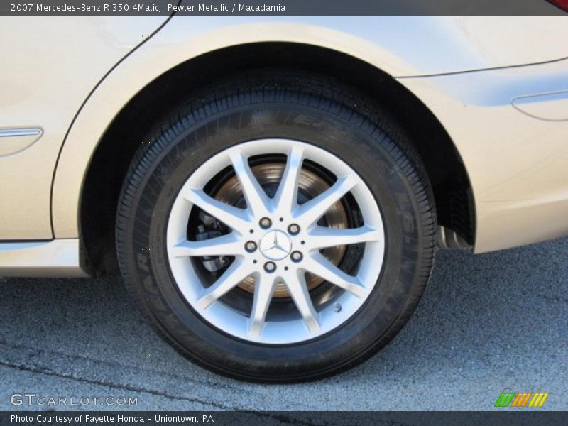 Pewter Metallic / Macadamia 2007 Mercedes-Benz R 350 4Matic
